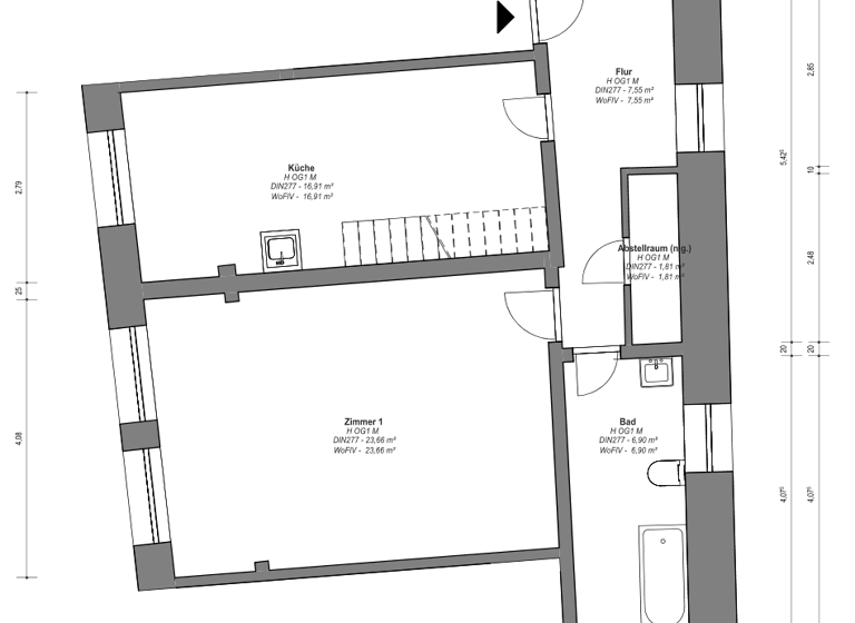 Maisonette zur Miete 602 € 3 Zimmer 86 m² frei ab sofort Markt 17 Sangerhausen 06526