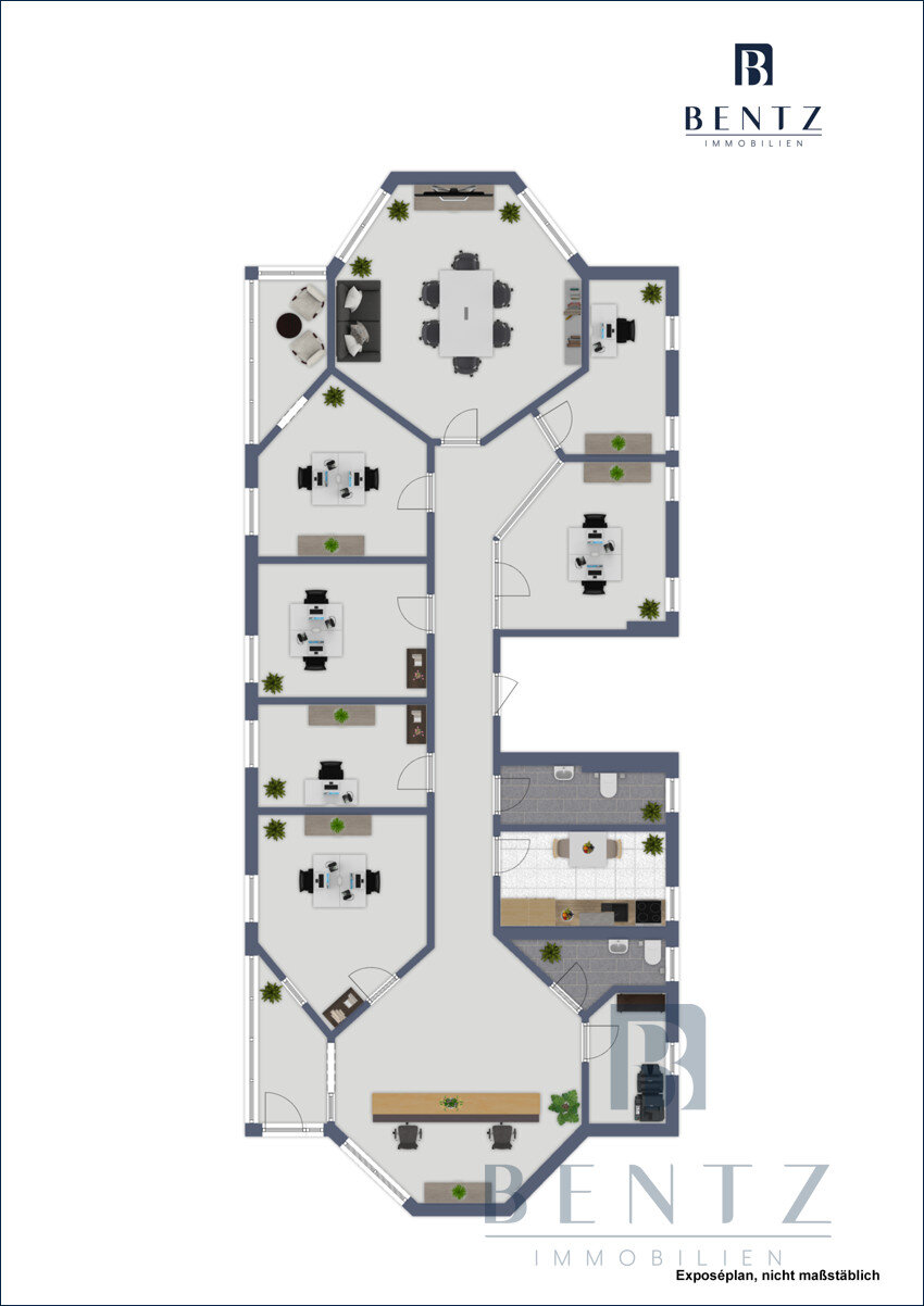 Bürofläche zum Kauf 384.000 € 8 Zimmer 181 m²<br/>Bürofläche Schiffdorferdamm Bremerhaven 27574