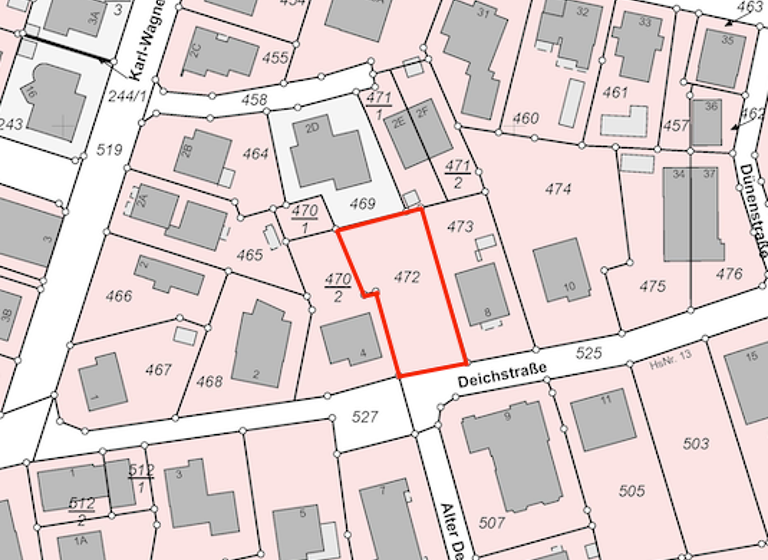Grundstück zum Kauf 1.300.000 € 592 m² Grundstück Juist 26571