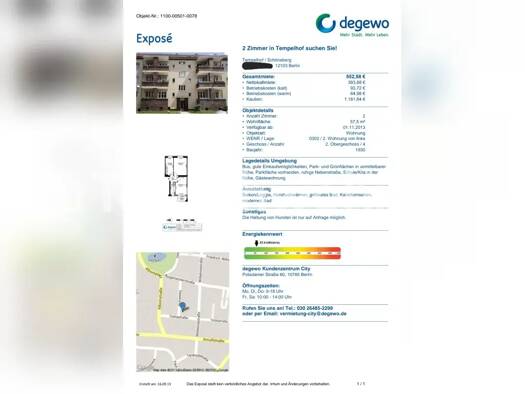 Wohnung zur Miete Tauschwohnung 394 € 2 Zimmer 58 m² 2. Geschoss Mariendorf Berlin 12103