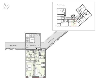 Wohnung zur Miete - Neubau nur mit Wohnberechtigungsschein 355 € 2 Zimmer 59,1 m² 13. Geschoss frei ab sofort Familie-Cohn-Str. 2 Vier Boizenburg/Elbe 19258