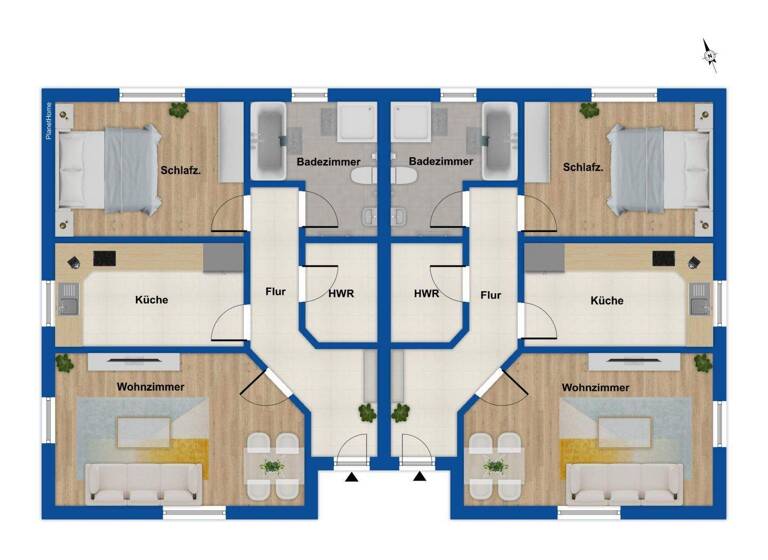 Mehrfamilienhaus zum Kauf 269.000 € 4 Zimmer 124 m² 2.438 m² Grundstück Hanshagen 17509