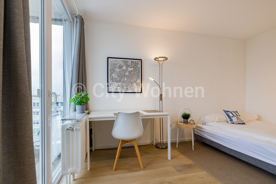 Wohnung zur Miete Wohnen auf Zeit 1.190 € 1 Zimmer 25 m²<br/>Wohnfläche 01.11.2024<br/>Verfügbarkeit Paul-Sorge-Straße Niendorf Hamburg 22455