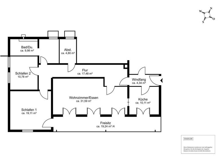 Wohnung zur Miete 1.360 € 3 Zimmer 112,7 m² EG Babensham 83547