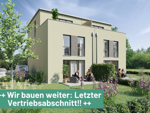 Doppelhaushälfte zum Kauf - Neubau provisionsfrei 695.000 € 5 Zimmer 161 m² 222 m² Grundstück Auf dem Wentzenrod 2 Messel 64409