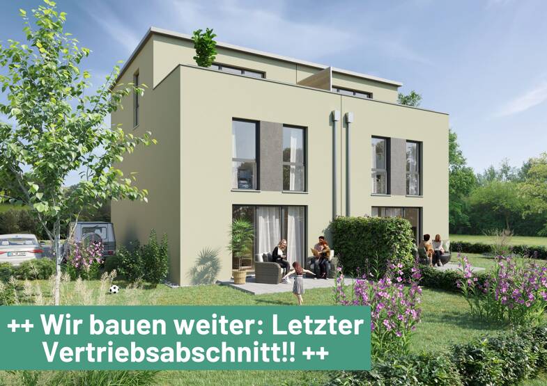 Doppelhaushälfte zum Kauf - Neubau provisionsfrei 695.000 € 5 Zimmer 161 m² 222 m² Grundstück Auf dem Wentzenrod 2 Messel 64409