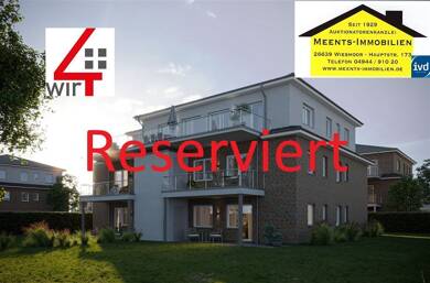 Wohnung zum Kauf - Neubau provisionsfrei 309.000 € 3 Zimmer 93,6 m² frei ab 01.07.2025 Wiesmoor Wiesmoor 26639
