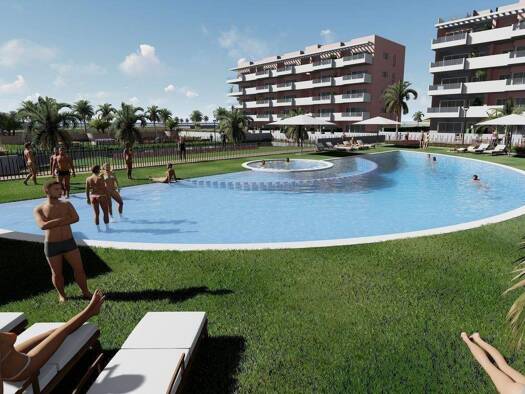 Wohnung zum Kauf provisionsfrei 299.900 € 4 Zimmer 106 m² Avenida El Ras Gran Guardamar del Segura 03149