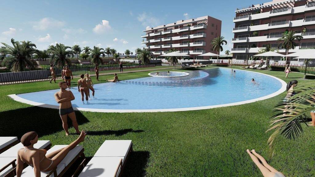 Wohnung zum Kauf provisionsfrei 299.900 € 4 Zimmer 106 m² Avenida El Ras Gran Guardamar del Segura 03149