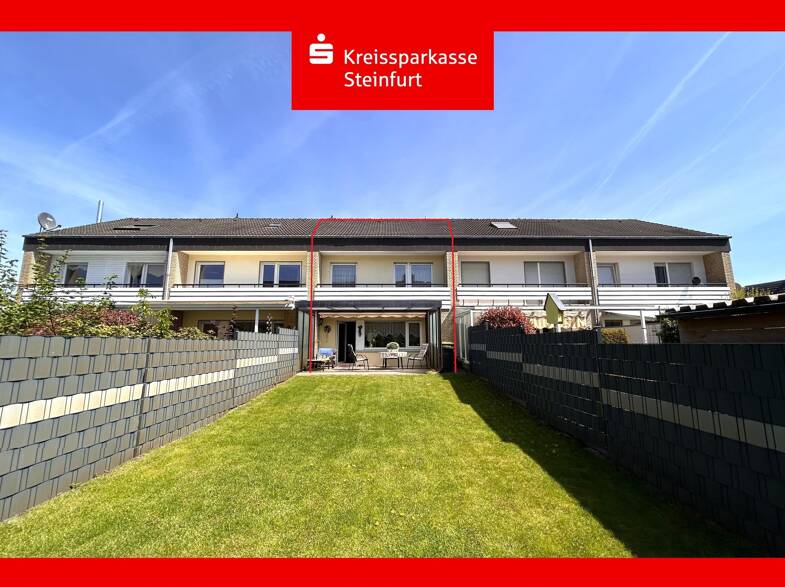 Reihenmittelhaus zum Kauf 259.000 € 4 Zimmer 98,4 m² 191 m² Grundstück Emsdetten 48282