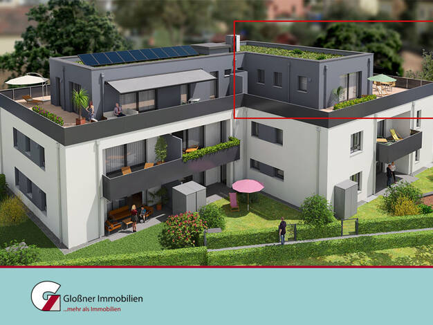 Penthouse zur Miete 1.940 € 3 Zimmer 139,9 m² Nürnberg 90441