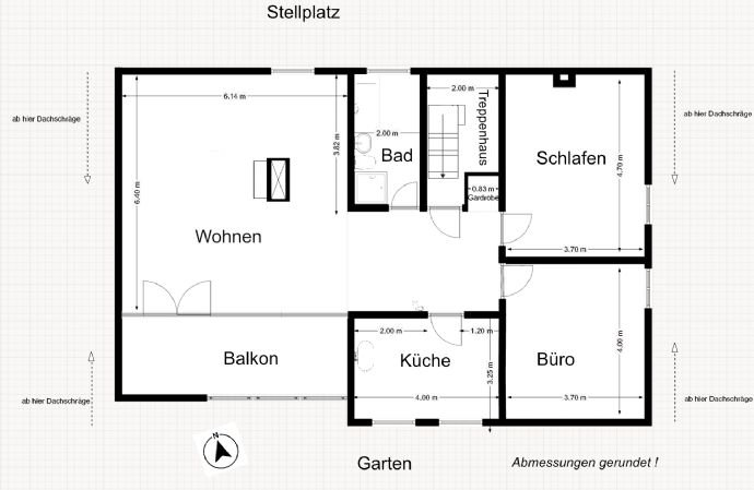 Maisonette zur Miete 820 € 3 Zimmer 98 m²<br/>Wohnfläche 1.<br/>Geschoss Münklingen Weil der Stadt 71263