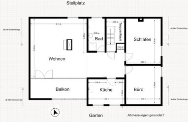 Maisonette zur Miete 820 € 3 Zimmer 98 m² 1. Geschoss Münklingen Weil der Stadt 71263