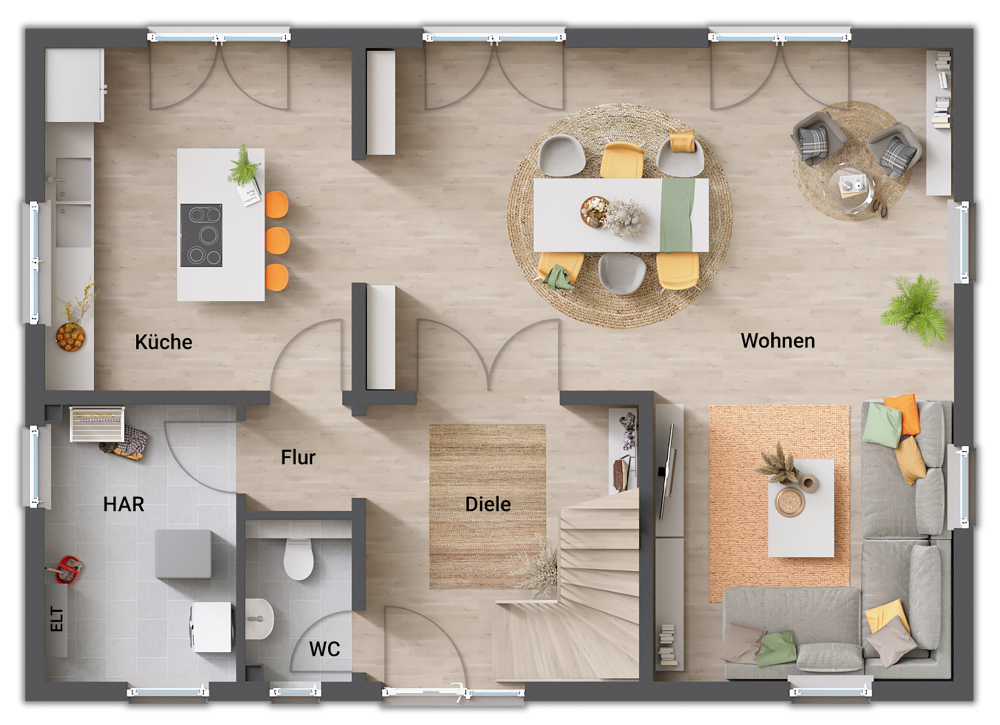 Einfamilienhaus zum Kauf 389.150 € 4 Zimmer 158 m²<br/>Wohnfläche 571 m²<br/>Grundstück Sohlen Beyendorf-Sohlen 39122