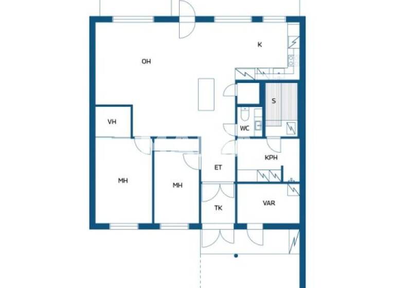 Reihenmittelhaus zum Kauf 157.000 € 3 Zimmer 87,5 m² 3.640 m² Grundstück Kalhunkatu 2 Nokia 37120