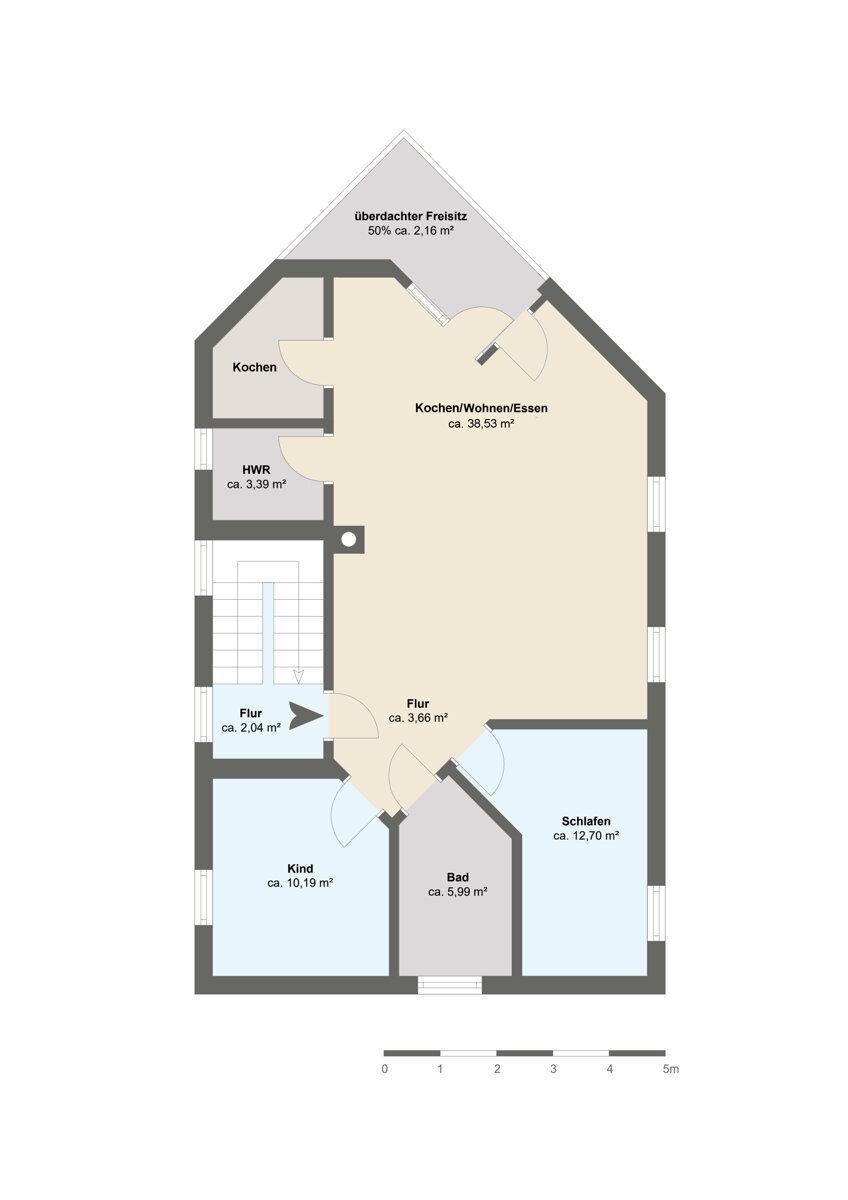 Wohnung zum Kauf 199.000 € 3 Zimmer 81 m²<br/>Wohnfläche 1.<br/>Geschoss Stukenbrock Schloß Holte-Stukenbrock 33758