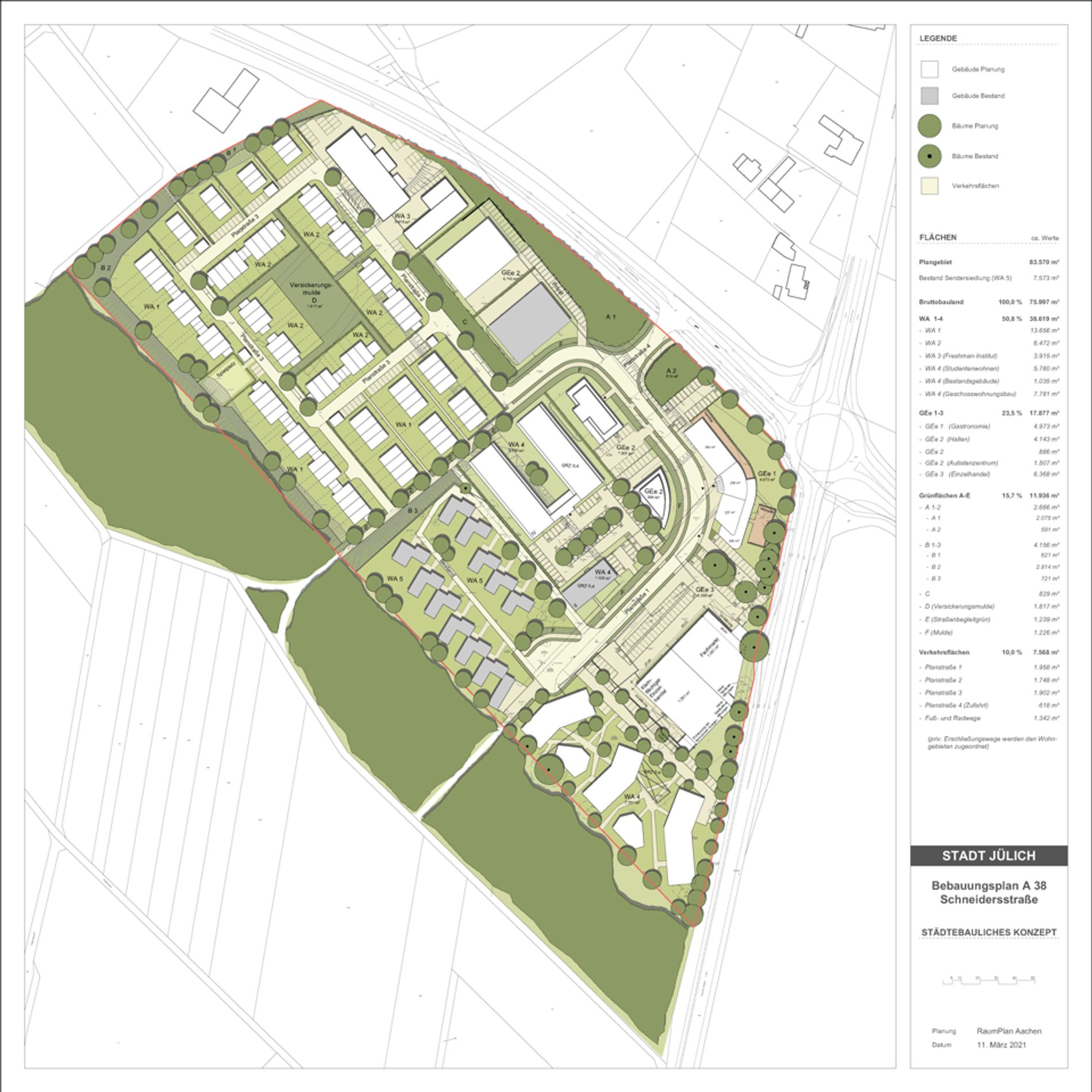 Grundstück zum Kauf 2.200.000 € 10.000 m²<br/>Grundstück Schniederstr. 2 Stadtkern Jülich 52428