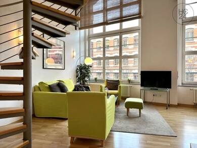 Wohnung zur Miete Wohnen auf Zeit 2.350 € 3 Zimmer 95 m² frei ab 10.10.2025 Plagwitz Leipzig 04229