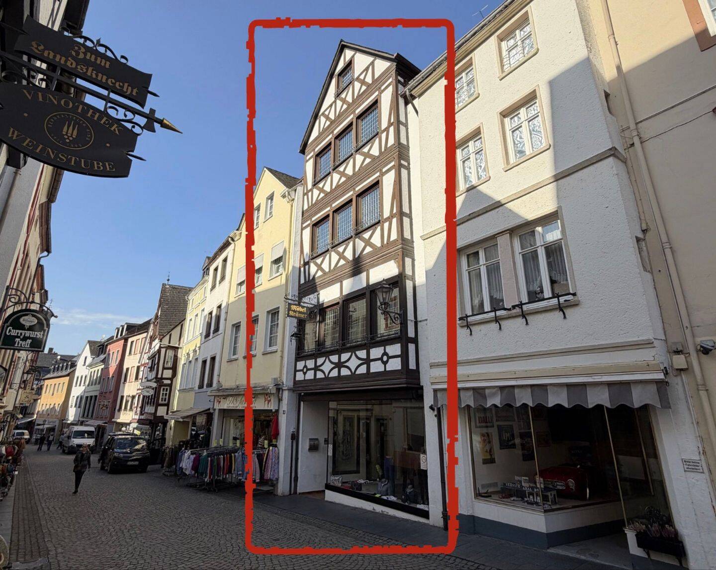 Immobilie in Bernkastel-Kues - Attraktives Wohn- und Geschäftsgebäude in Toplage im Herzen der Altstadt - Bild 1