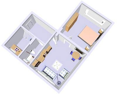 Wohnung zur Miete 402 € 2 Zimmer 39,4 m²<br/>Wohnfläche 3.<br/>Geschoss 03.02.2025<br/>Verfügbarkeit Alte Lübecker Chaussee 42 Gaarden - Süd / Kronsburg Bezirk 1 Kiel 24113