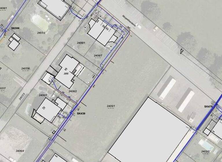 Grundstück zum Kauf 2.441 m² Grundstück Margarethendamm Hard 6971