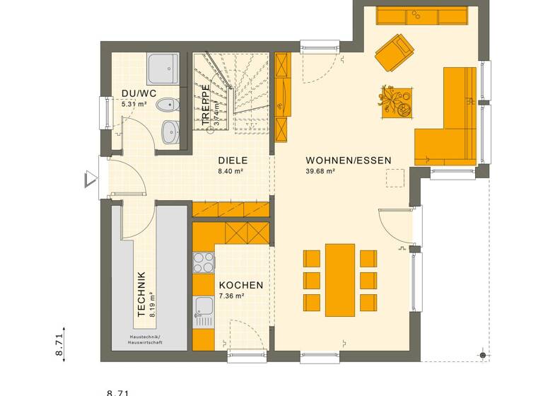 Einfamilienhaus zum Kauf 397.799 € 4 Zimmer 126 m² 478 m² Grundstück Wemmetsweiler Merchweiler 66589