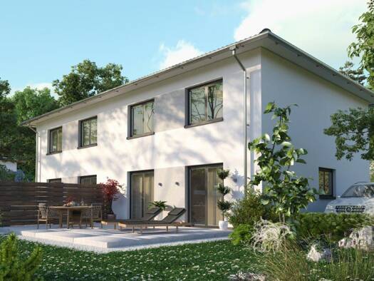Doppelhaushälfte zum Kauf - Erstbezug 695.000 € 4 Zimmer 115 m² 465 m² Grundstück Gruna Dresden 01277