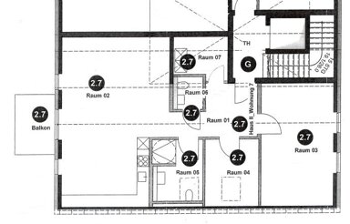 Wohnung zur Miete 950 € 3 Zimmer 92,5 m² 2. Geschoss frei ab 01.02.2025 Weischerstraße Nordkirchen Nordkirchen 59394