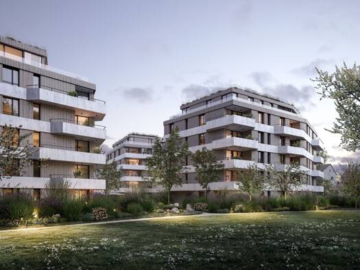 Wohnung zum Kauf - Neubau provisionsfrei 685.000 € 3 Zimmer 86 m² 3. Geschoss Herderstraße 4, 6, 8 West Rosenheim 83024