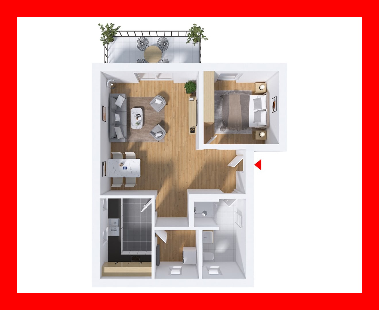 Wohnung zum Kauf provisionsfrei 363.595 € 2 Zimmer 78 m²<br/>Wohnfläche 2.<br/>Geschoss Himmelsthür Hildesheim 31137