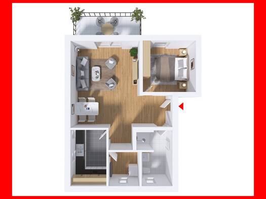 Wohnung zum Kauf provisionsfrei 363.595 € 2 Zimmer 78 m² 2. Geschoss Himmelsthür Hildesheim 31137