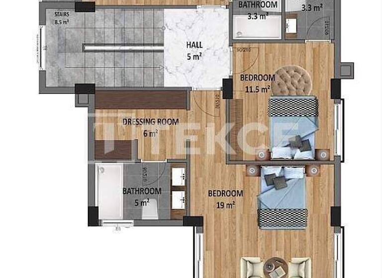Einfamilienhaus zum Kauf 1.200.000 € 7 Zimmer 290 m² 4.846 m² Grundstück Antalya 07400