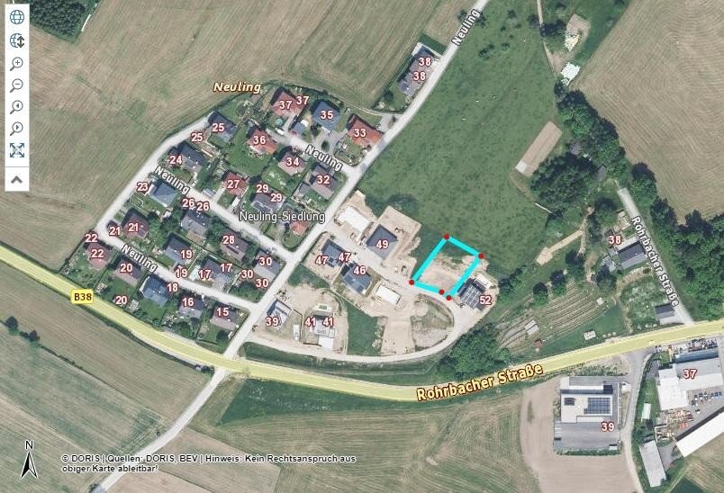 Grundstück zum Kauf 69.000 € 1.144 m²<br/>Grundstück Helfenberg 4184