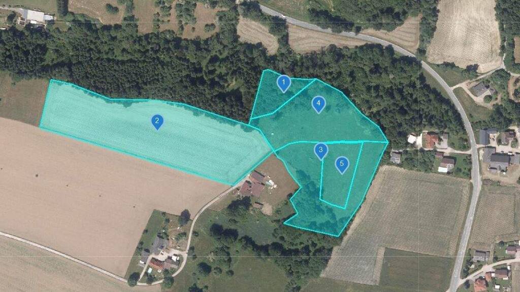 Land-/Forstwirtschaft zum Kauf 54.119 m² Grundstück Tainacherfeld 9131