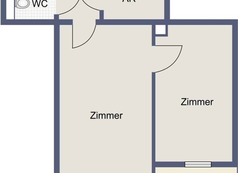 Wohnung zur Miete 771 € 2 Zimmer 50 m² 4. Geschoss Wien 1210