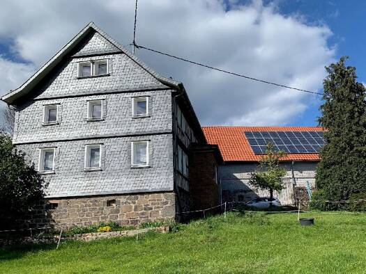 Land-/Forstwirtschaft zum Kauf 429.500 € 18.891 m² Grundstück Erlenstraße 14 Zeilbach Feldatal 36325