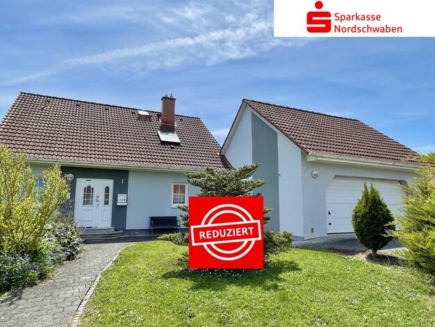 Einfamilienhaus zum Kauf 375.000 € 4 Zimmer 124,6 m² 1.008 m² Grundstück frei ab sofort Marktoffingen 86748