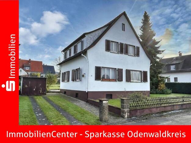 Einfamilienhaus zum Kauf 245.000 € 6 Zimmer 108 m² 859 m² Grundstück frei ab sofort Michelstadt Michelstadt 64720