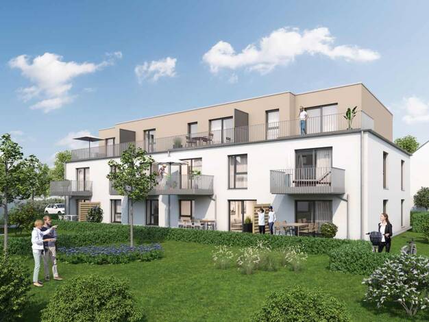 Wohnung zum Kauf - Erstbezug provisionsfrei 235.900 € 2 Zimmer 57,5 m² 1. Geschoss Kleiststraße Arnoldsweiler Düren 52353