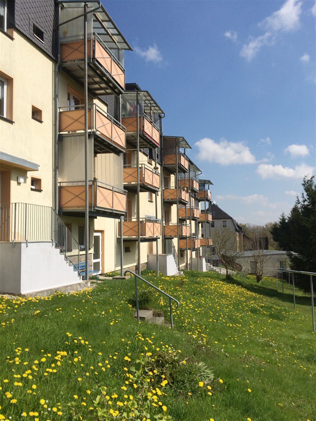 Wohnung zur Miete 247 € 2 Zimmer 49,5 m²<br/>Wohnfläche 2.<br/>Geschoss ab sofort<br/>Verfügbarkeit Weißmühlenweg 8 Falkenstein Falkenstein 08223