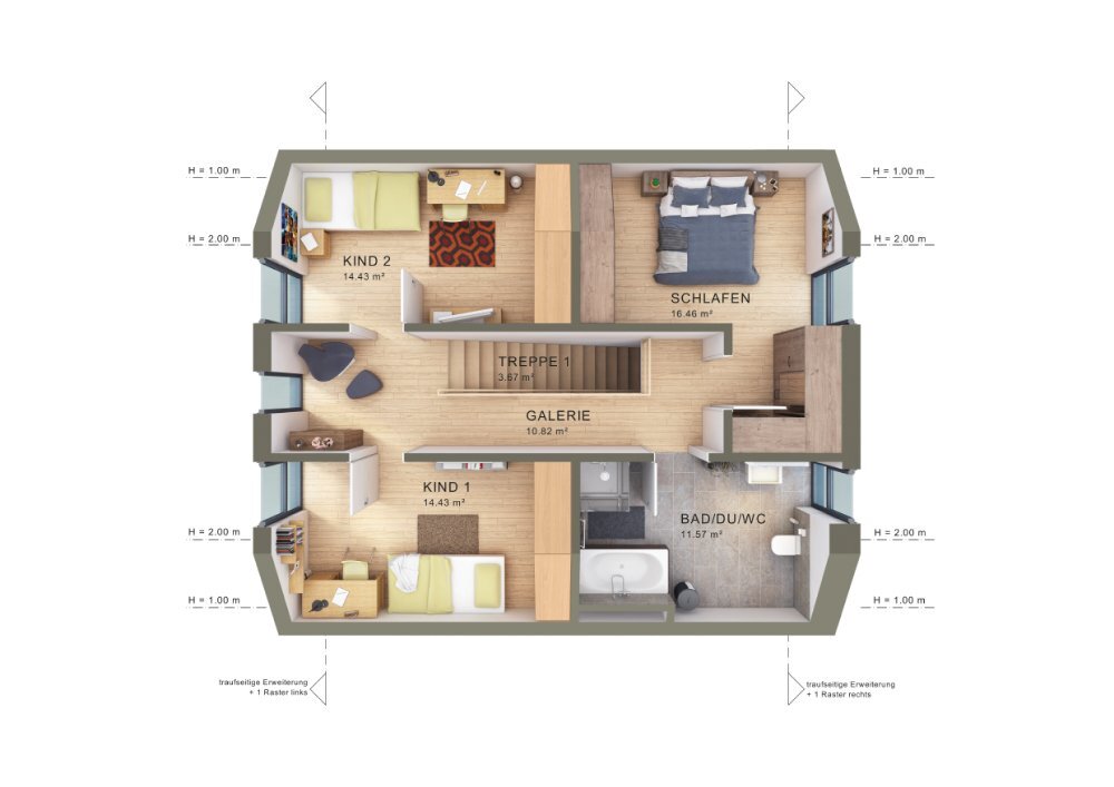 Haus zum Kauf provisionsfrei 576.674 € 5 Zimmer 144 m²<br/>Wohnfläche 1.400 m²<br/>Grundstück Neustrelitz 17235