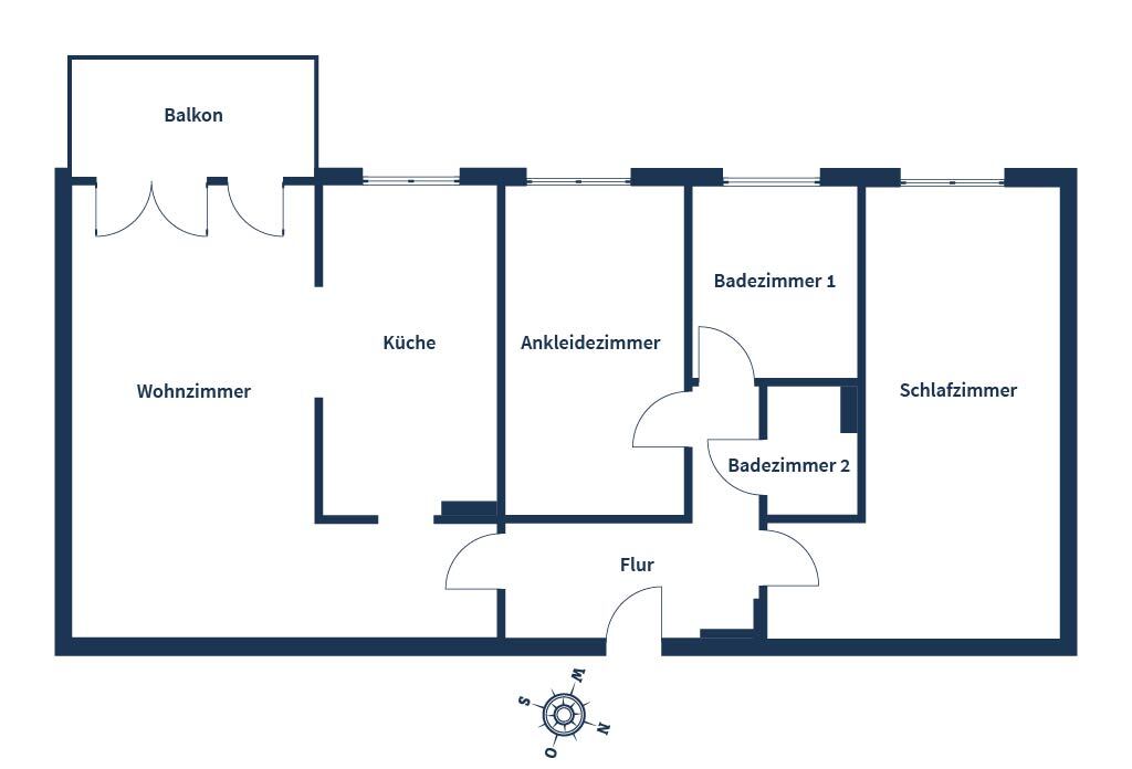 Wohnung zum Kauf 657.000 € 3,5 Zimmer 104 m²<br/>Wohnfläche 1.<br/>Geschoss Gallus Frankfurt 60326