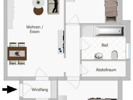 Wohnung zum Kauf 248.000 € 3 Zimmer 81 m² 1. Geschoss Hirschaid 96114