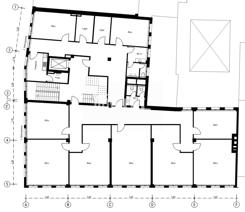 Bürofläche zur Miete provisionsfrei 22 € 508 m²<br/>Bürofläche Altstadt - Nord Köln 50667