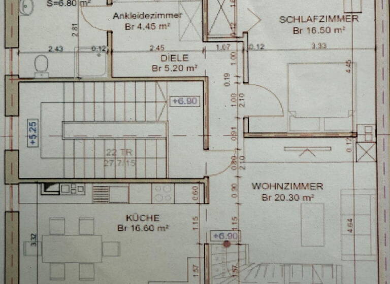 Maisonette zum Kauf provisionsfrei 207.500 € 3 Zimmer 110 m²<br/>Wohnfläche 2.<br/>Geschoss Dehme Bad Oeynhausen 32549