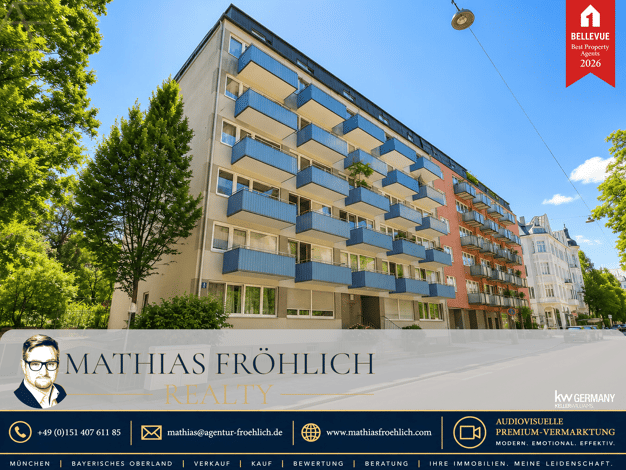 Wohnung zum Kauf 365.000 € 1 Zimmer 31,6 m² 4. Geschoss Schwabing-Freimann München 80801