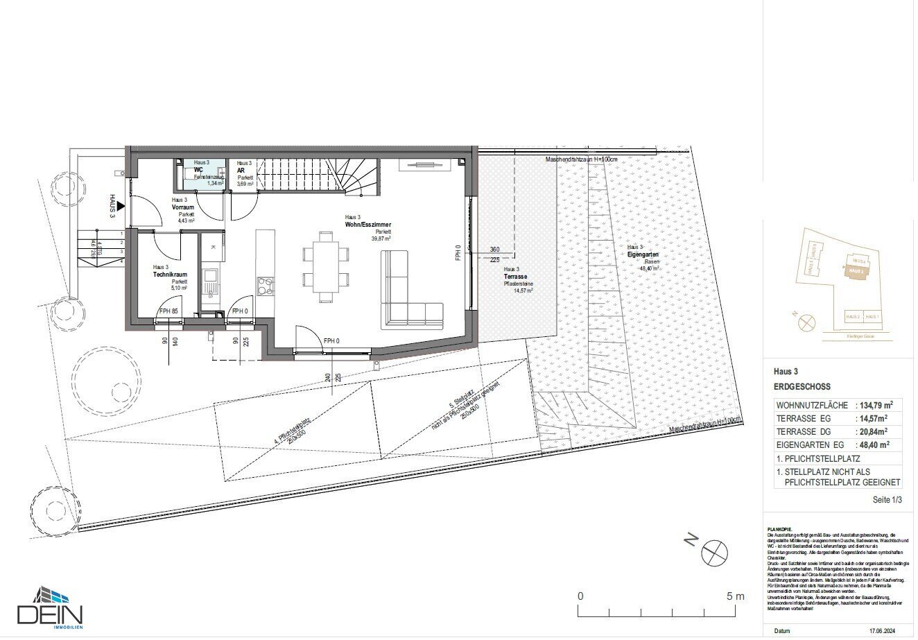 Doppelhaushälfte zum Kauf 919.000 € 5 Zimmer 134,8 m²<br/>Wohnfläche Kierlinger Gasse Klosterneuburg 3400