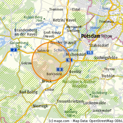 Landwirtschaftliche Fläche zum Kauf 60.000 € 23.420 m²<br/>Grundstück Plötzin Werder (Havel) 14542