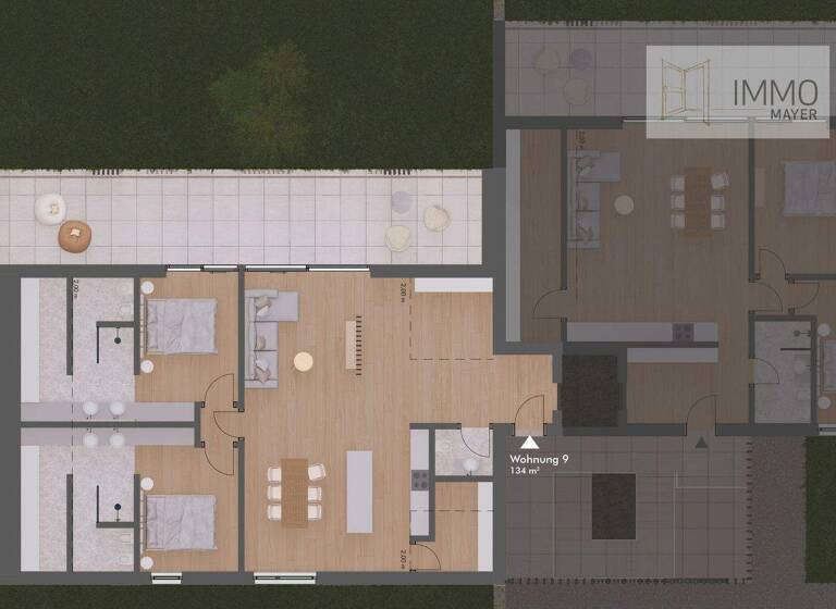 Wohnung zum Kauf 3 Zimmer 135 m² 2. Geschoss Meran 39012