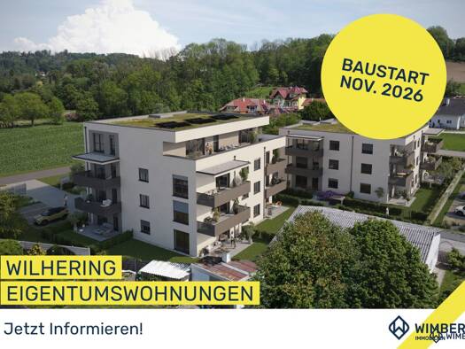 Wohnung zum Kauf - Erstbezug 249.800 € 2 Zimmer 52 m² Eferdinger Bundesstraße 11 Wilhering 4073